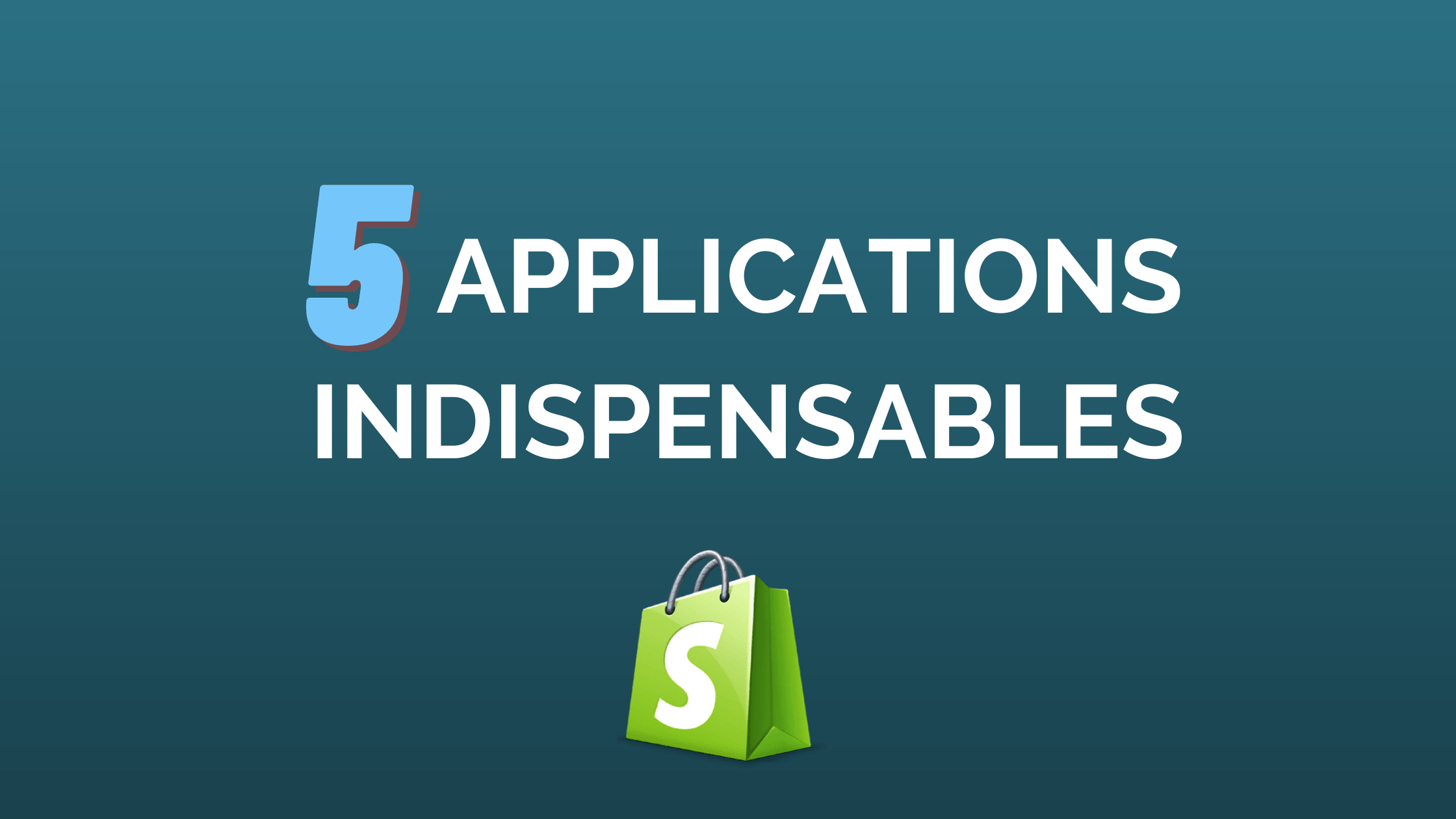 Applications Shopify